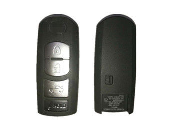 ロゴのSKE13E-01 433 MHZマツダ車のキーの黒色3ボタンの遠隔キーフォブ